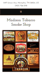 Mobile Screenshot of madisontobacco.com